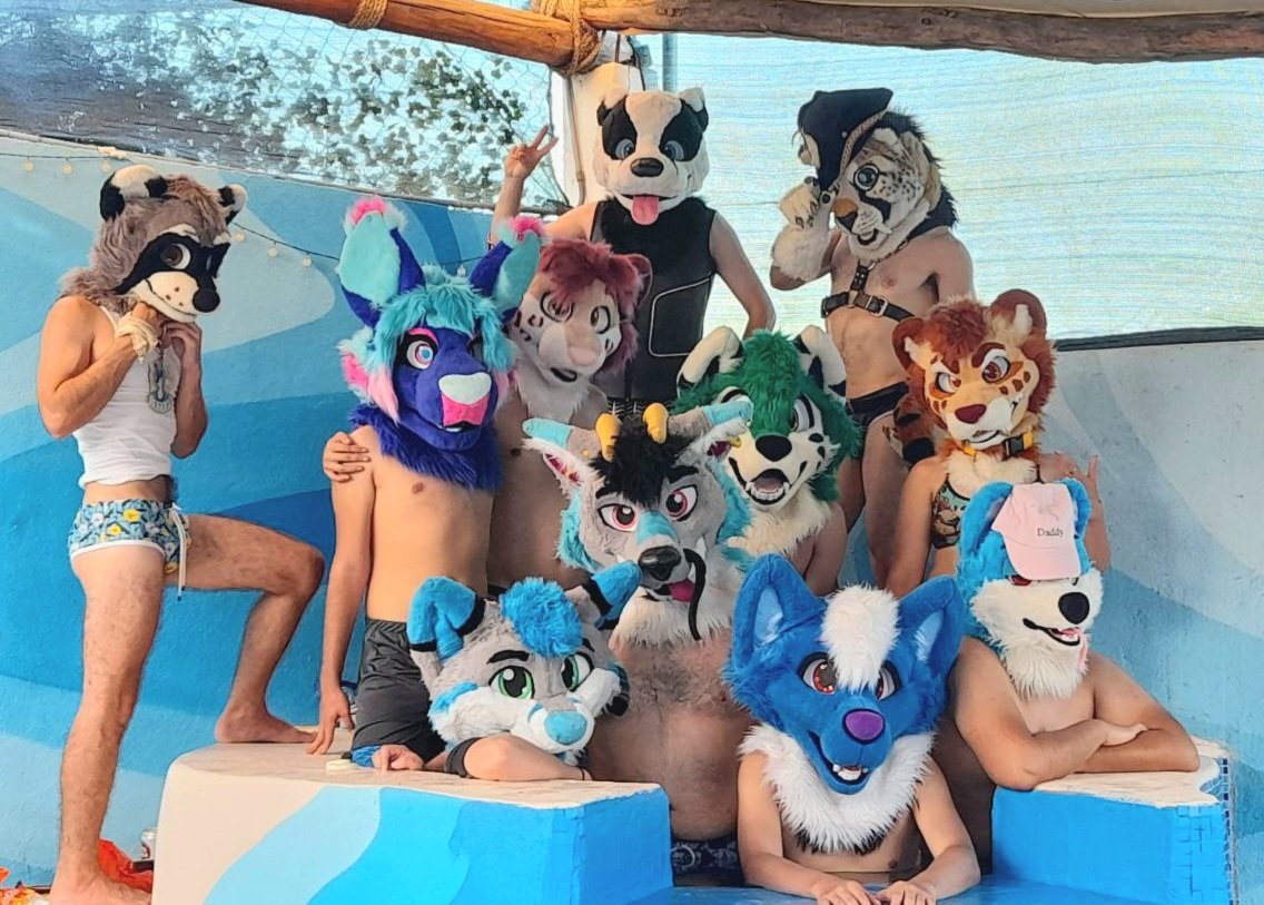 Zak_Kiing's tweet photo. 11 Fursuiters, 1 Jacuzzi https://t.co/BPjYLymBzG