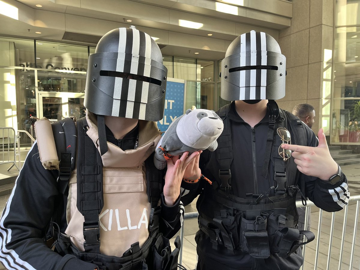 thefluffymallow's tweet photo. The #paxpanda found some Tachankas here at #paxwest https://t.co/gcjSsJYoZx