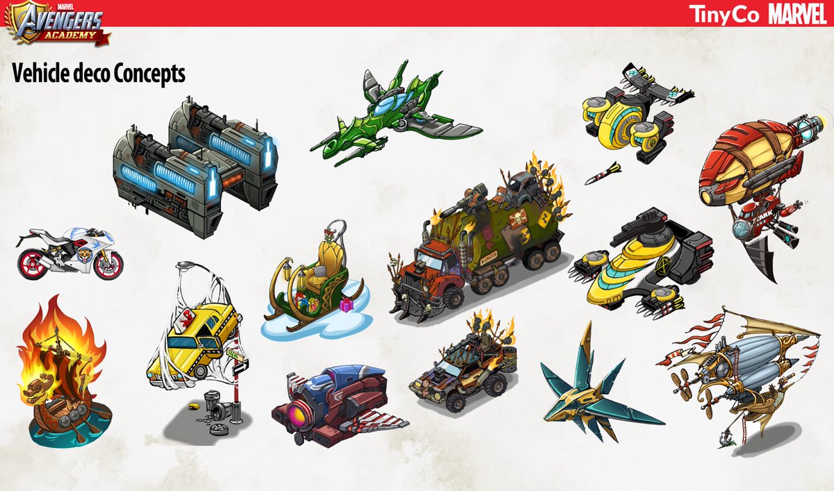 Vehicles of AvAc from various Events!
