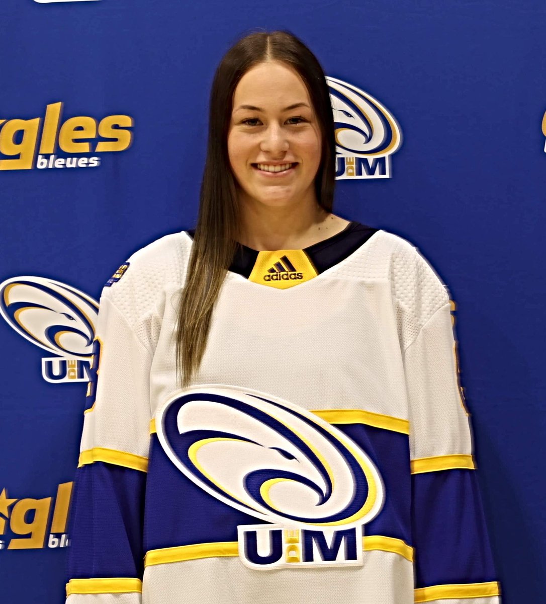 She did it! Walked on and impressed. #Usports #noquit #UniversitéMoncton