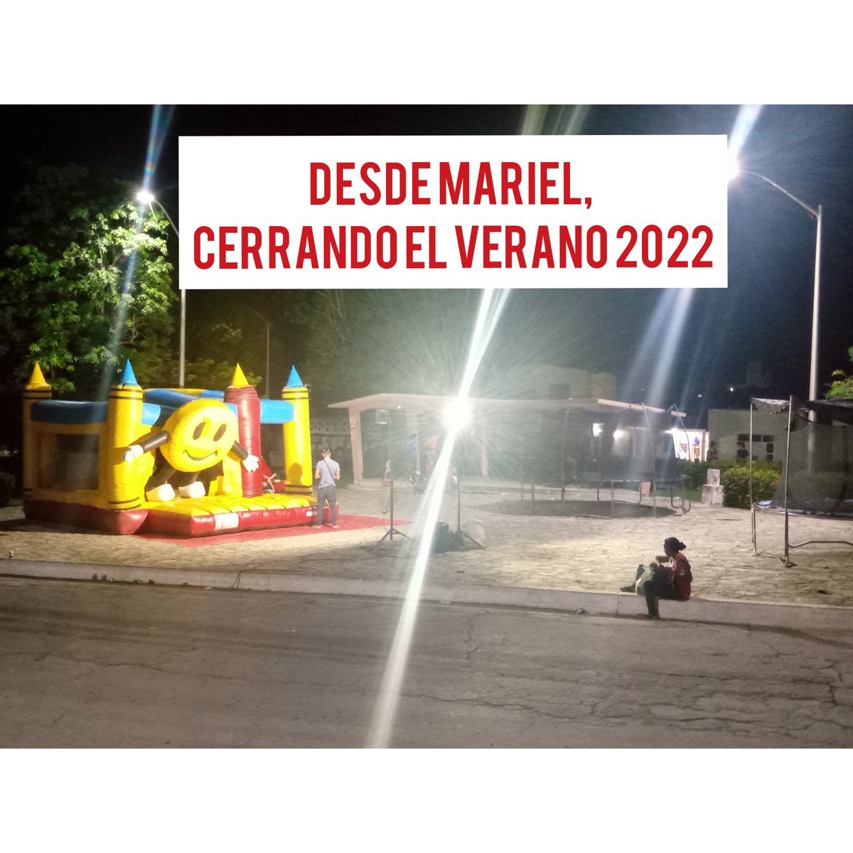 YhindraB's tweet photo. Desde el parque central de #Mariel.
#VeranoConTod@s https://t.co/qWGZcJzTPo