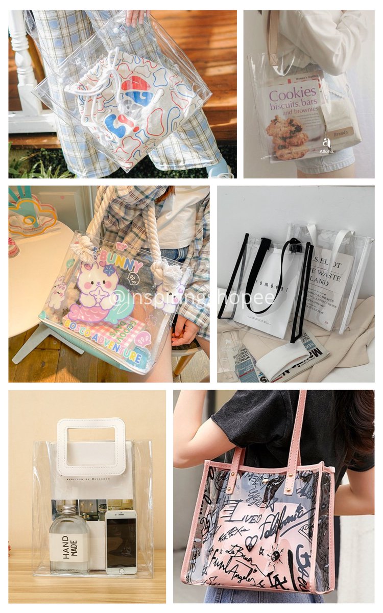 💕 REKOMENDASI TAS TRANSPARAN / PVC BAG GEMOY 💕

~ A thread ~