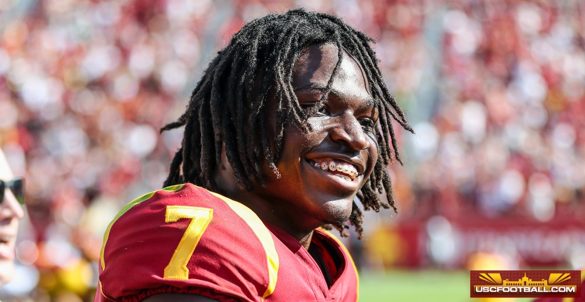 ShotgunSpr's tweet photo. FINAL: @USC_FB 66, @RiceFootball 14.
- Trojans dominate in the first game of the Lincoln Riley Era.
- Defense with THREE #PickSix TD.
- Jordan Addison with 2 TD.
- Austin Jones with 2 TD.
- Raleek Brown with 1 TD, 1 #HeismanPose. https://t.co/fMvrI66qNv