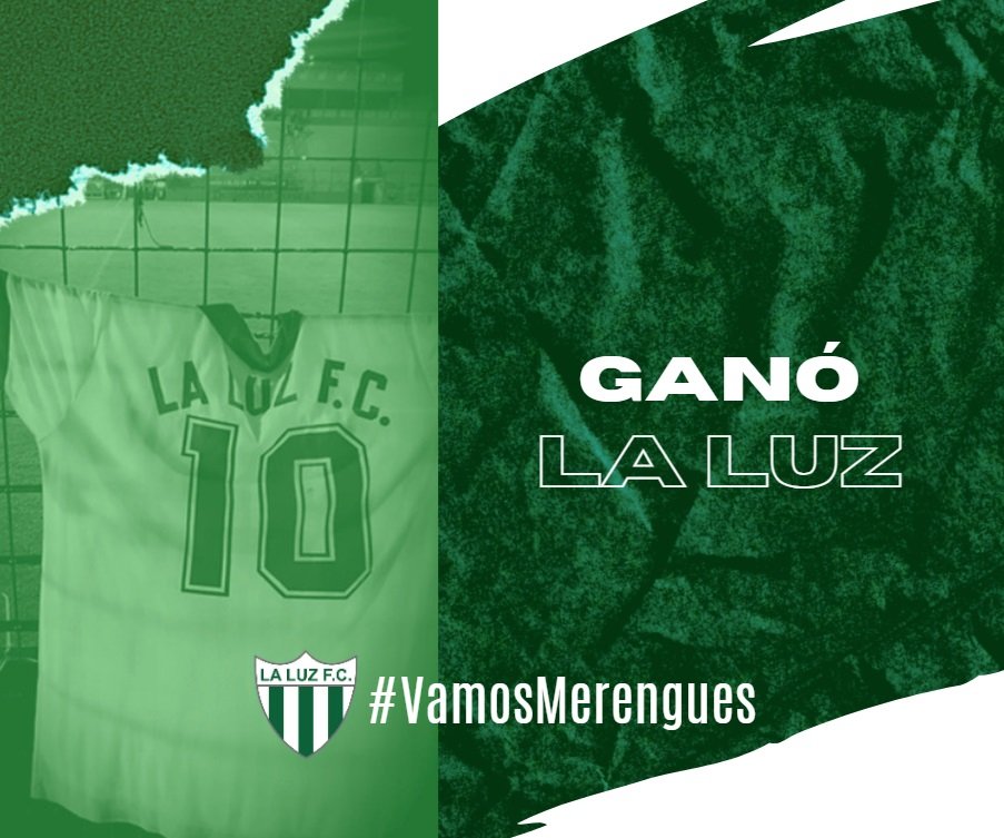 #SegundaProfesional |
Ganooo La Luz!
Somos de primeraaa!
La Luz 2 - 1 Uruguay Montevideo
#VamosMerengues ⚪🟢