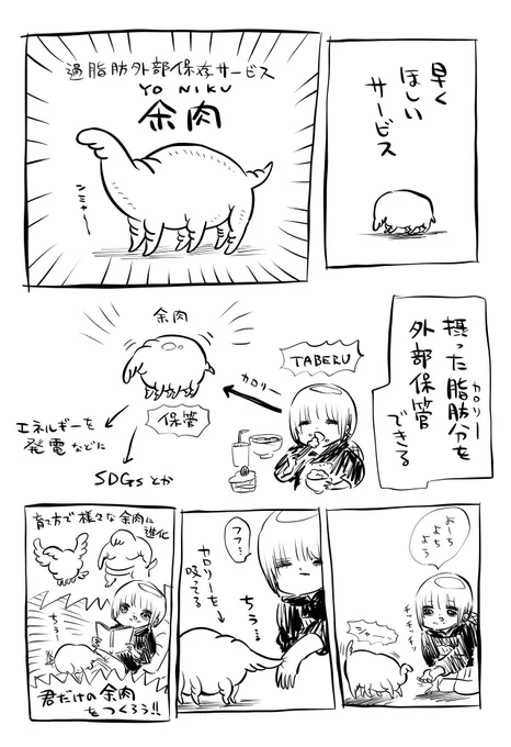 余肉 