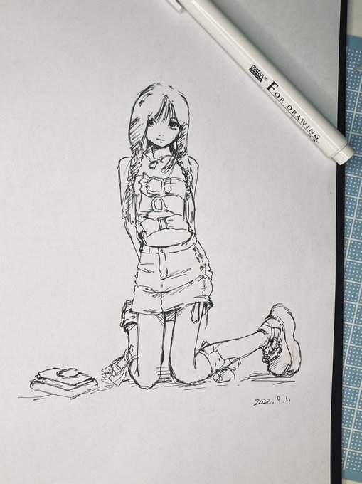練習写真模写
久しぶり過ぎた、、 