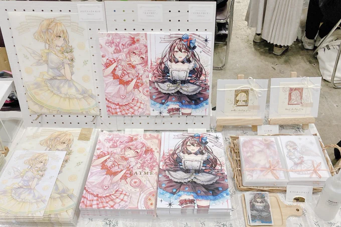 設営完了です !

あ19aでお待ちしております 🕊

#コミティア141 #COMITIA141 