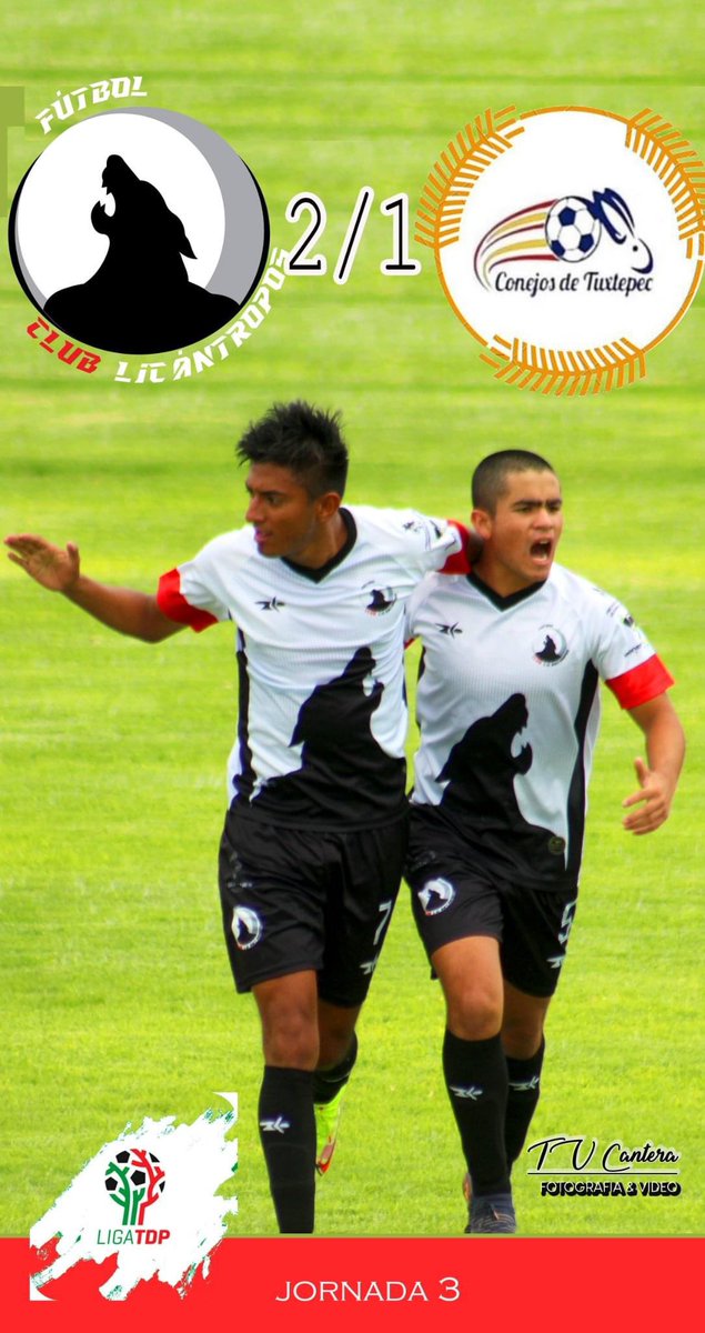 Nos llevamos el triunfo en casa 🫶🏼
Después de 90 mins llenos de golazos nos llevamos el primer triunfo en el año y el primer triunfo en casa, nos preparamos para la siguiente jornada 
#SomosLicantropos