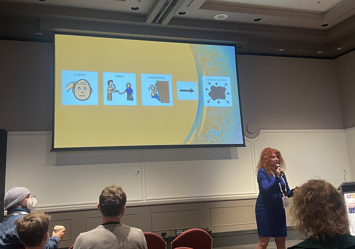 Rethink, share responsibility - building the capacity of health care providers through #CommunicationAccess with Dr B-J Dee-Price at #agosci2022 with <a href="/JoWat/">Jo Watson</a> @Emmaslink <a href="/AGOSCI/">AGOSCI Inc</a> <a href="/SP_Harmony/">Harmony Turnbull</a>