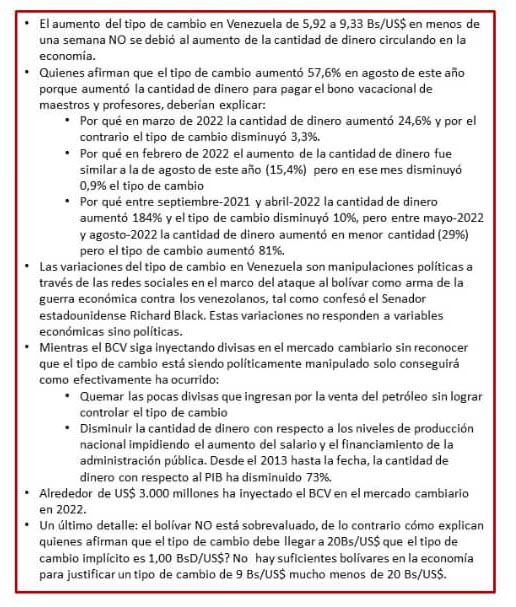 tonyboza's tweet photo. Recibimos los siguientes GRÁFICOS de la profesora @pasquicurcio con datos que demuestran que el alza del DÓLAR reciente NO se debió al pago a los DOCENTES. Cifras y análisis CONTUNDENTES. https://t.co/WXGIGT8ZSM