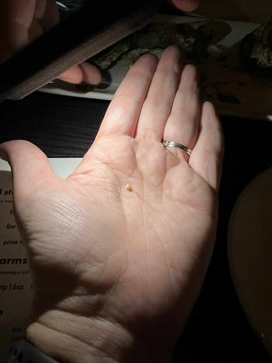 TheJ_Chronicles's tweet photo. When my husband and I got married over 18 years ago, we lived near Seattle. We were enjoying some oysters in the city when he found a pearl for me. Tonight, after all these years, he got me another one. Different restaurant. Different city. Same love. I married my soul mate. https://t.co/M7EaWeuujR