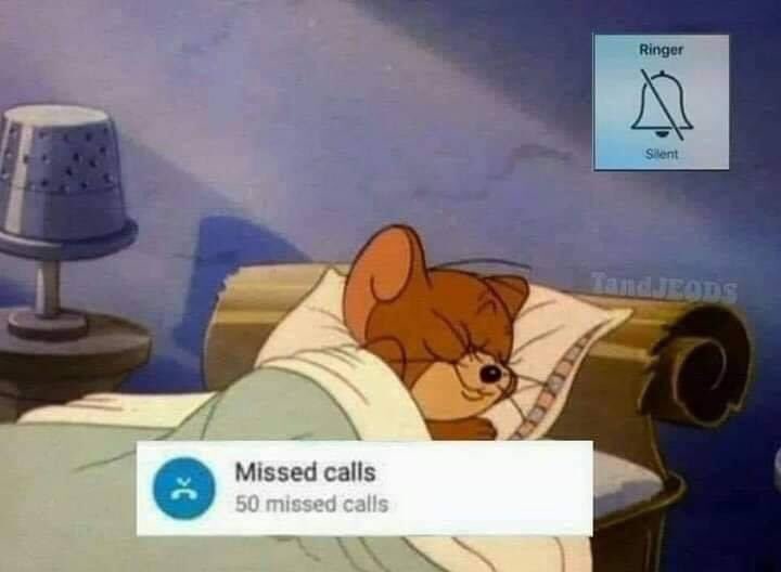 رن عليا بس صحينى و أنا هرد علطول.