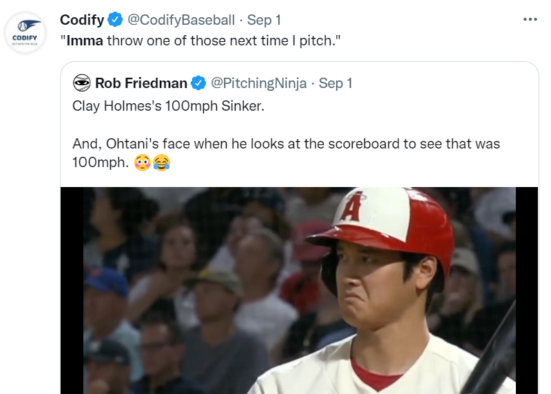 CodifyBaseball's tweet photo. We totally called this one. 👇 https://t.co/7su1KfBKSV