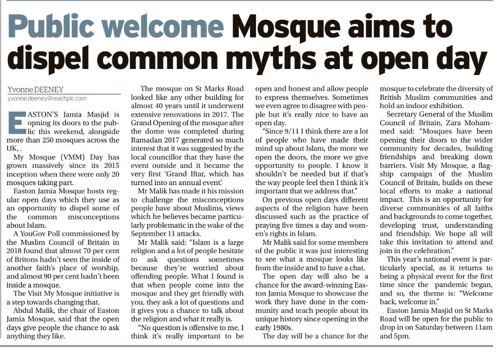 Easton Jamia Masjid tweet media