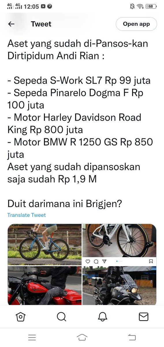 <a href="/Ayang_Utriza/">Ayang Utriza Yakin</a> <a href="/DivHumas_Polri/">Humas Polri</a> <a href="/ListyoSigitP/">Listyo Sigit Prabowo</a> Tambah lagi hobi yg diposting di IG nya