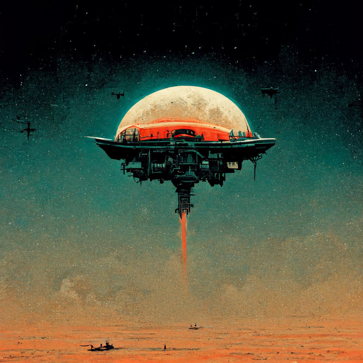 @NFTKingForever "Mothership #1 of 4" #nft #nftart #nfts #nftcollection #nftcommunity #nftdrop