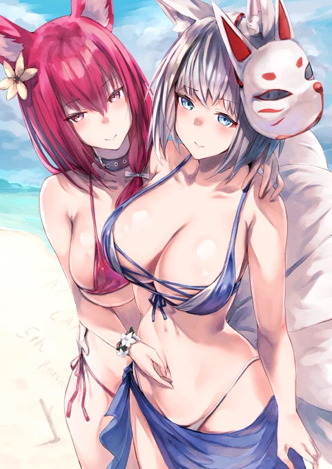 5周年おめでとうございます!#アズレン5周年アート #アズールレーン  