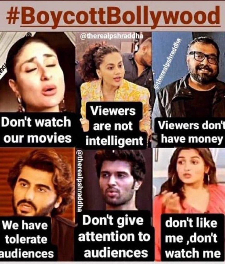 5️⃣ days to go India 🇮🇳 only we can show then the true color of Bullywood 🤡
#BoycottBramhastra we have to make this movie super flop 
#boycottBollywood 
#JusticeForSushantISinghRajput 

हिंदी फिल्में धड़ाधड़ हो रही हैं फ्लॉप 😂😂

Massive Coverup InSSRCase