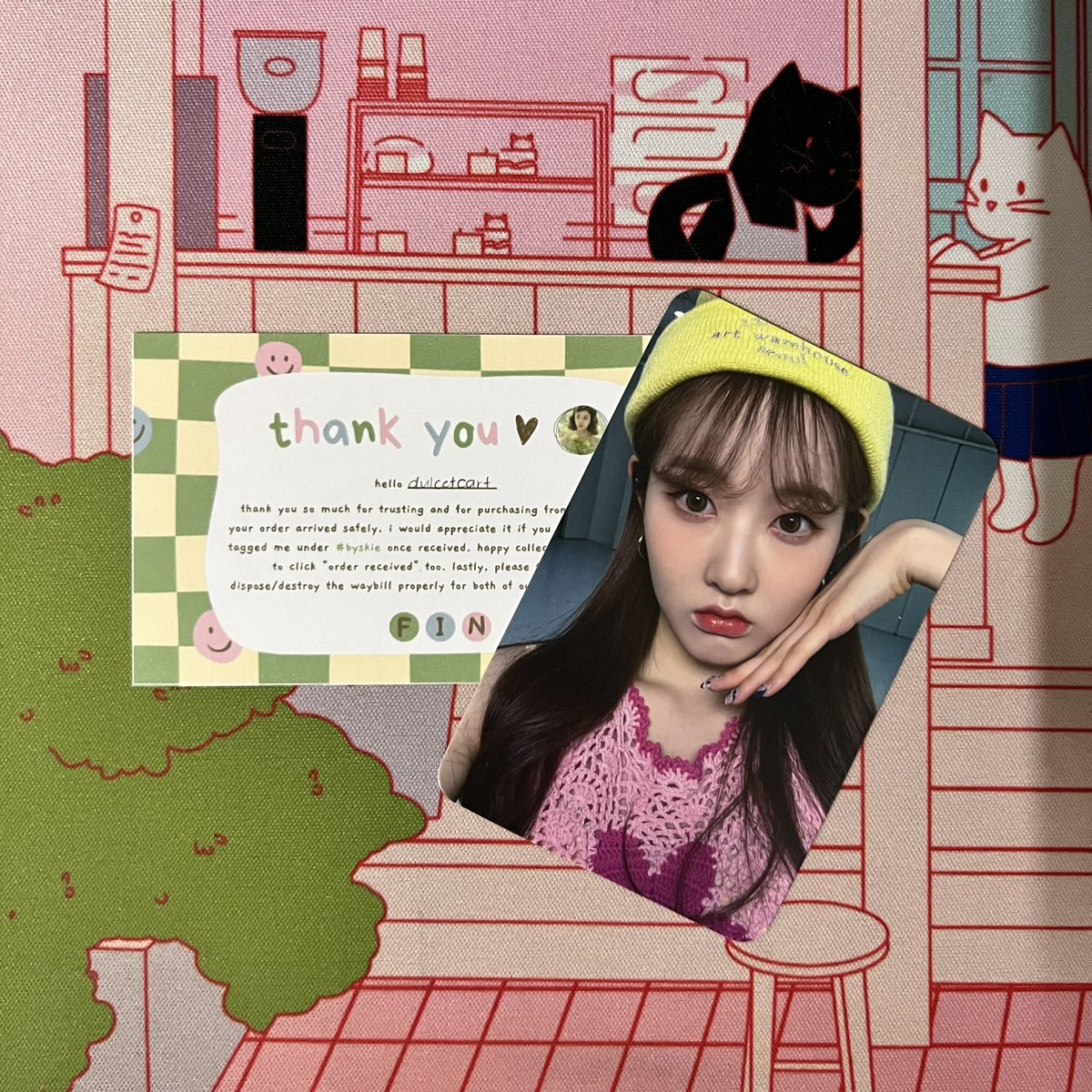 dulcetcart's tweet photo. ꒰ 📦 — #dulcetmail ꒱

sieun arrived safely! thank you so much for the smooth transaction @wtskie 💗 until next time! 

🛒 #byskie https://t.co/nvbAZCEEZX