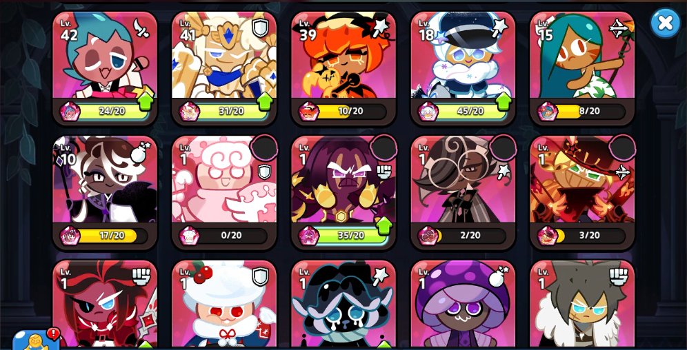 ghstL4ce's tweet photo. Trading CRK account for Roblox account with lvl 75 (Sea fairy, hollyberry, pure vanilla, dark cacao, and frost queen NGF Unless u have 5+ proofs #crk #royalehigh #accounttrading #RH #CookieRunKingdom https://t.co/QvNCAgTyuJ