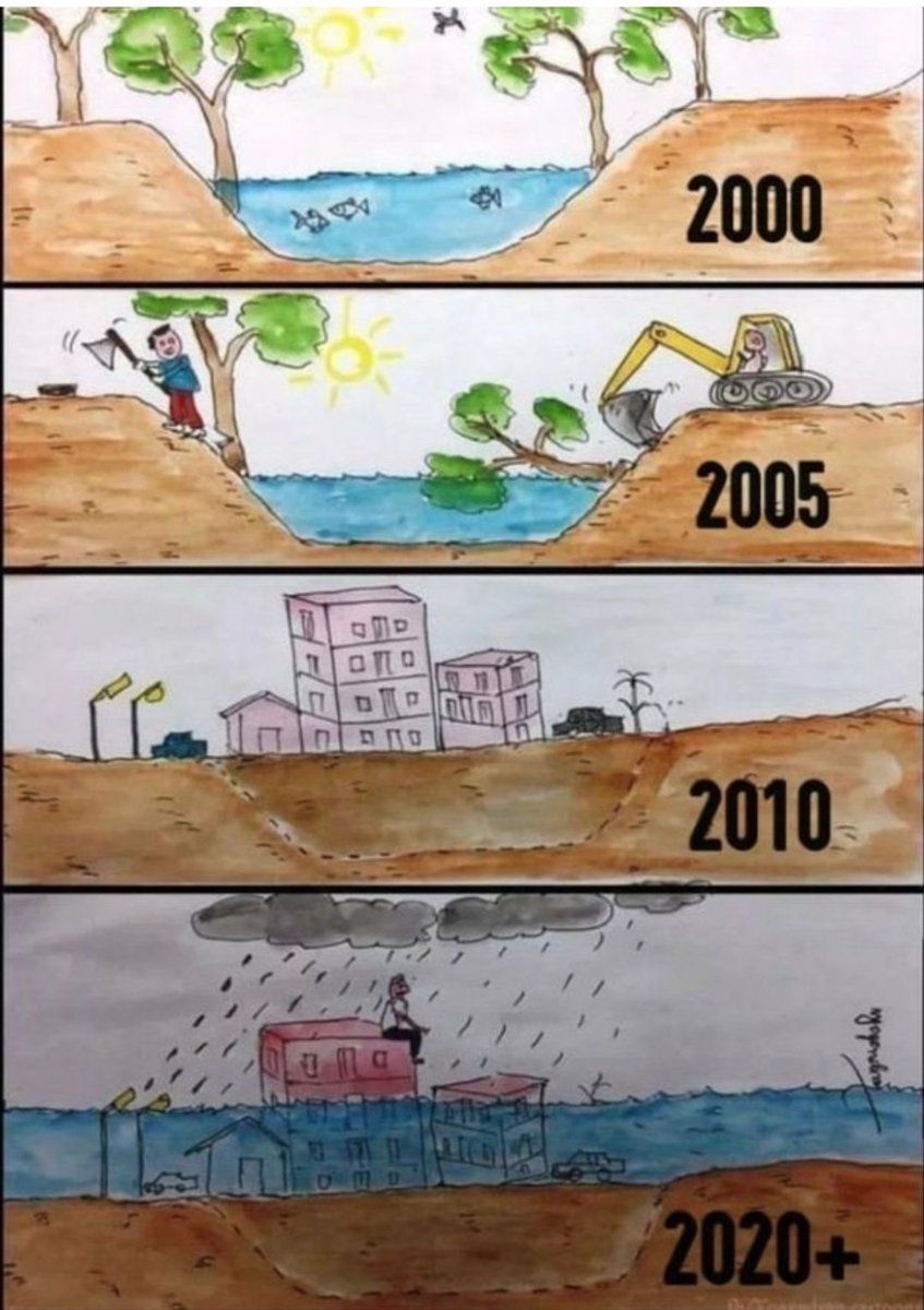 KumarIyandurai1's tweet photo. #bangalorerains 
Do we have 🧠?
Nature always giving lession for us!!

 https://t.co/BEgvLKsJms
