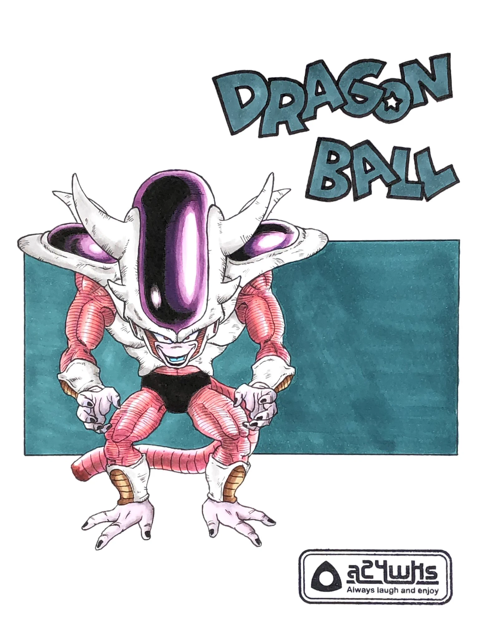 ドラゴンボールヒーローズ フリーザ GDPB-44 鳥山明イラスト　未使用 a24wks on X: 