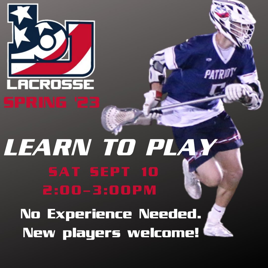 One week away! Come on out to freshen up your skills or to learn the basics! Need equipment or have questions? DM us here or reach out to bjlaxsocial@gmail.com! 

#learntoplay #bobjoneslax #bjpfamily #lacrosse #lax4life @bobjoneshigh