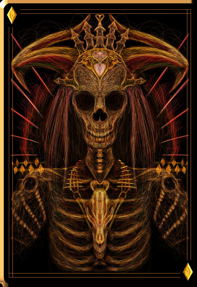 #6 Queen Of coins 

Is now minted on <a href="/jpgstoreNFT/">jpg.store</a>

Honored Card Collection
KING,QUEEN,JOKER and ACE
Scribble Art:
Clueless Collection 

jpg.store/asset/bf7a59c4…