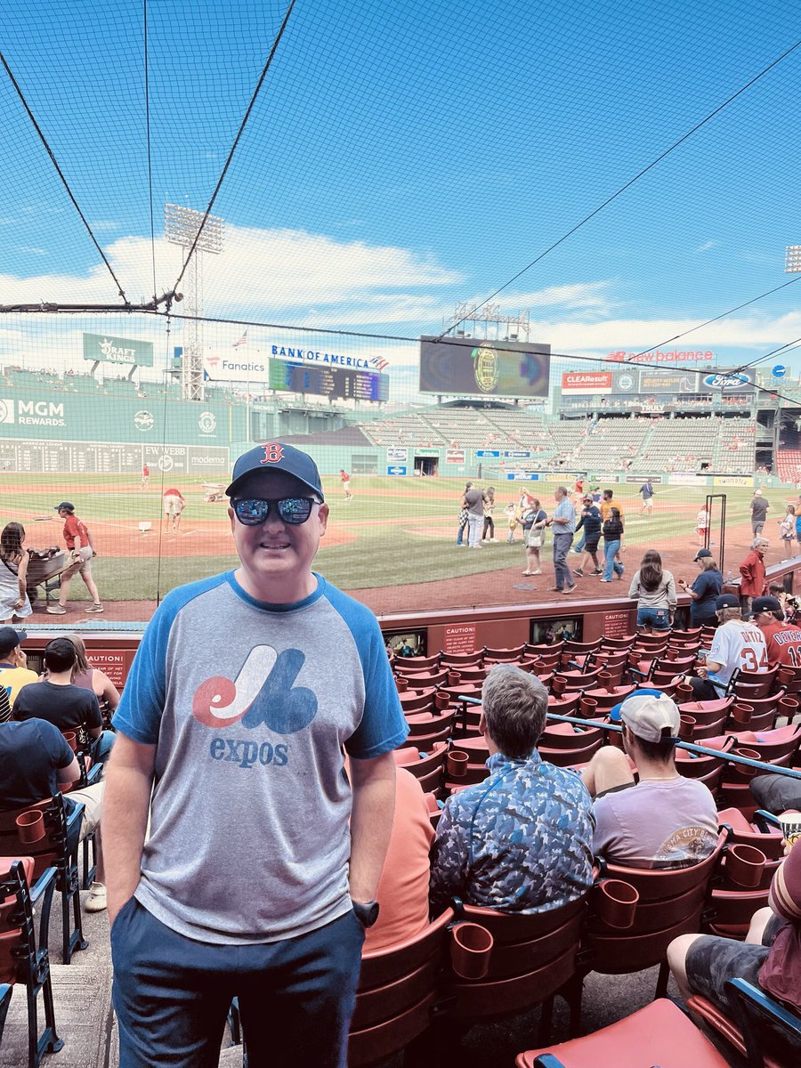 Go #Expos... in #Boston  💙⚾️♥️