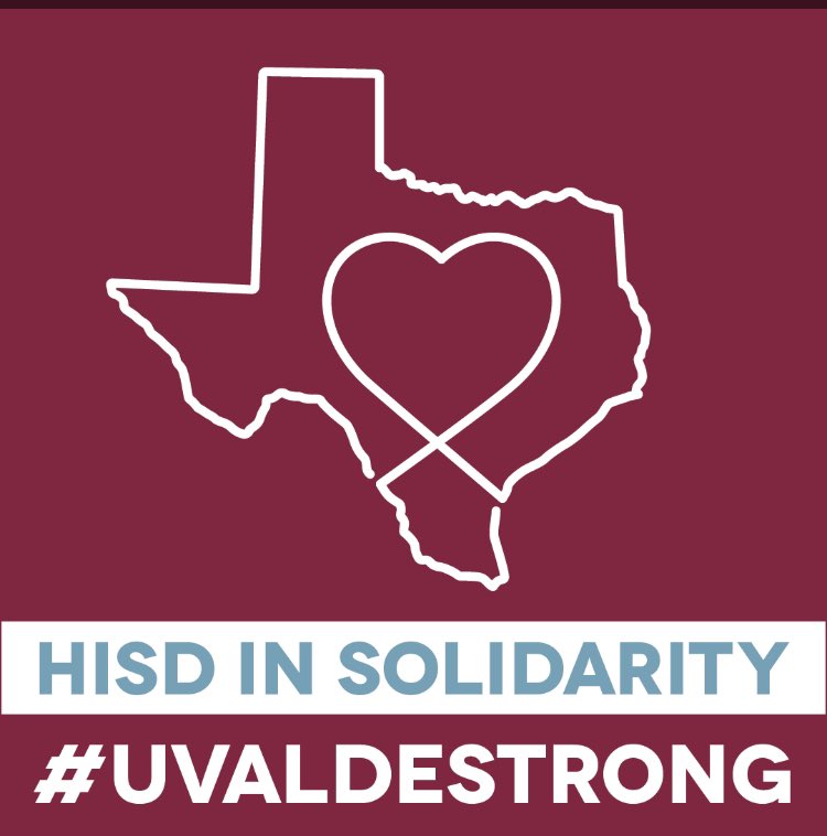 On September 6, 2022 Uvalde students and staff will return to school for the first time since the tragic events that took place at Robb Elementary on May 24th. Please wear maroon, the Uvalde CISD school color, on Tuesday in a show of solidarity that we are #UvaldeStrong!