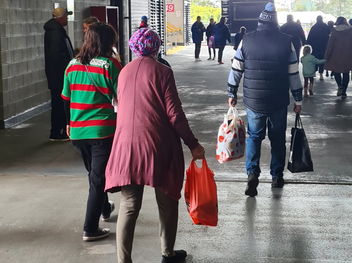 IanGortonEsq's tweet photo. #RandomSouthsGirl At McDonald Jones Stadium #NRLKnightsSharks @RandomSouthsGuy https://t.co/3kC4WlUUcR