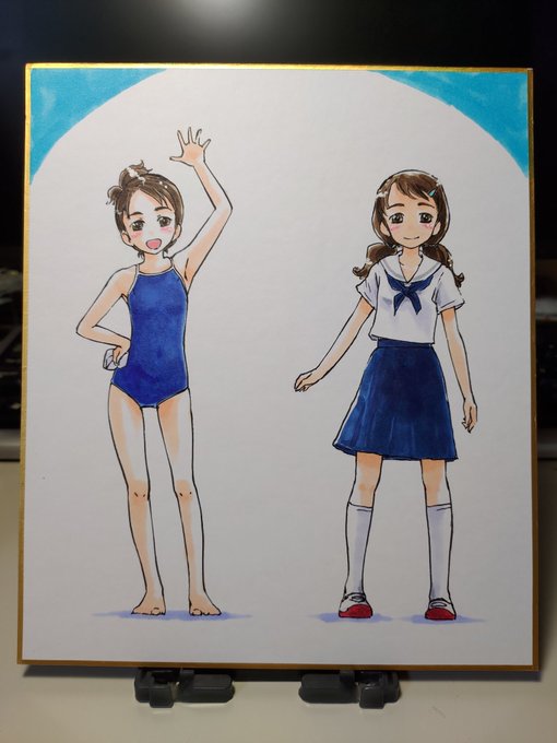 コミティア結局漫画間に合わなかったので反省して落描き集。もう何年漫画描けてないんだ自分。 