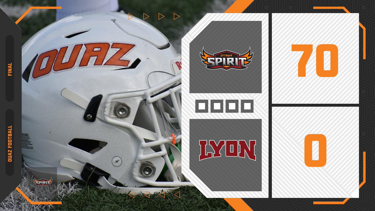 <a href="/OUAZFootball/">OUAZ Football</a> At times it wasn’t pretty and we need to clean up a few things, however I’m extremely proud of our guys. 1ST SHUTOUT in school history. Goose Egg. #GATA #WeAreOUAZ