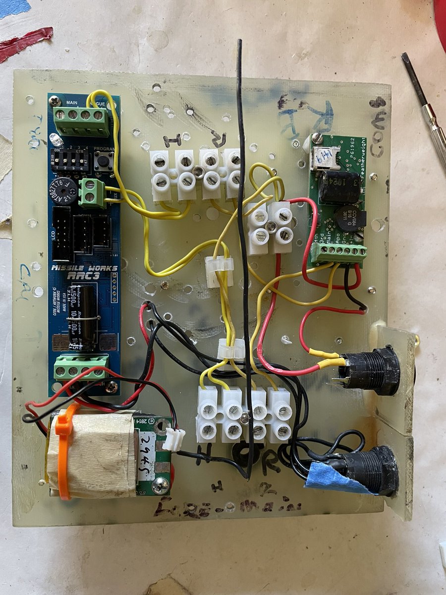 It was nice to spend some hobby time today… replaced the HCX with an RRC3 in my ARLISS electronics sled