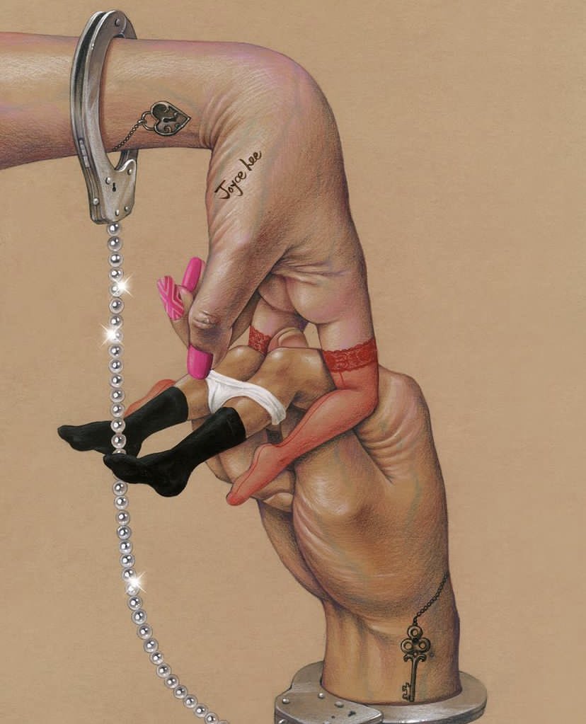 martinezdlll's tweet photo. “Contact”, paintings serie by Joyce Lee. https://t.co/t4YK4XNPGq