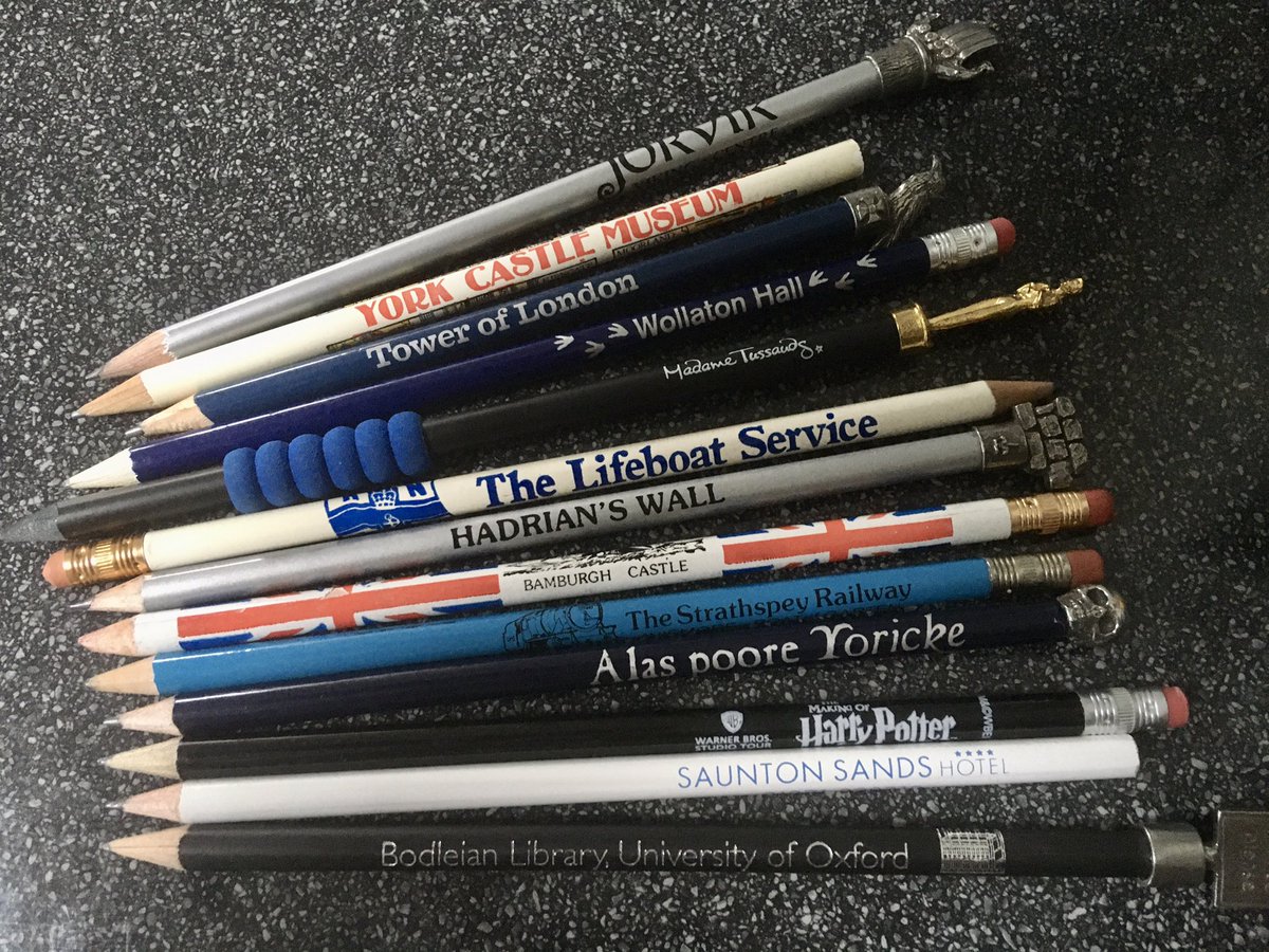 “Ware pencils, ho!” #LovesLaboursLost #ShakespeareSunday 

Just a few of our collection ✏️