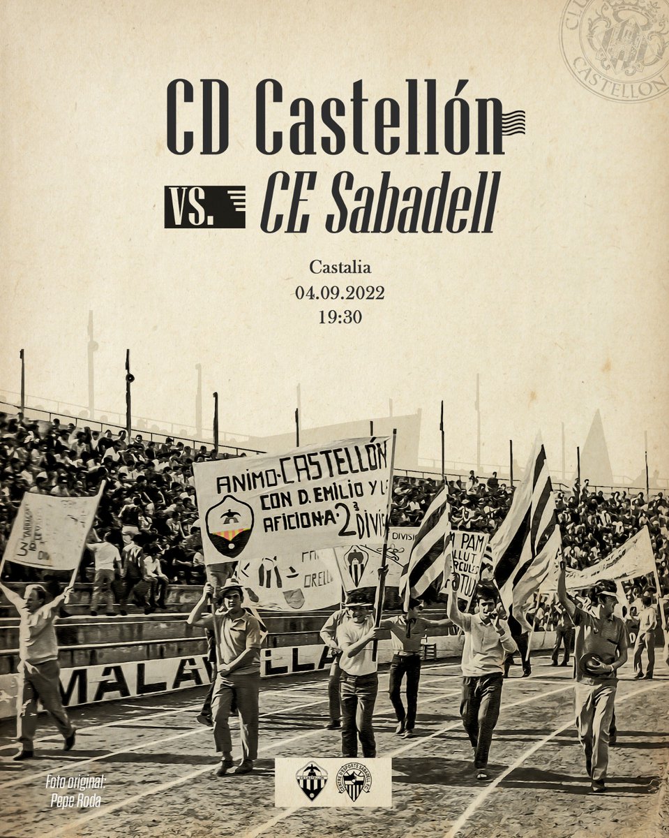 agrupalbinegres's tweet photo. Avui primer partit del @cdcastellon a #Castalia🏟️ en la temporada 2022-2023 enfront del  @CESabadell 

🕣19:30h
#PlenemCastalia

#PPO100👂#SomAgrupació https://t.co/WourWQO7sK