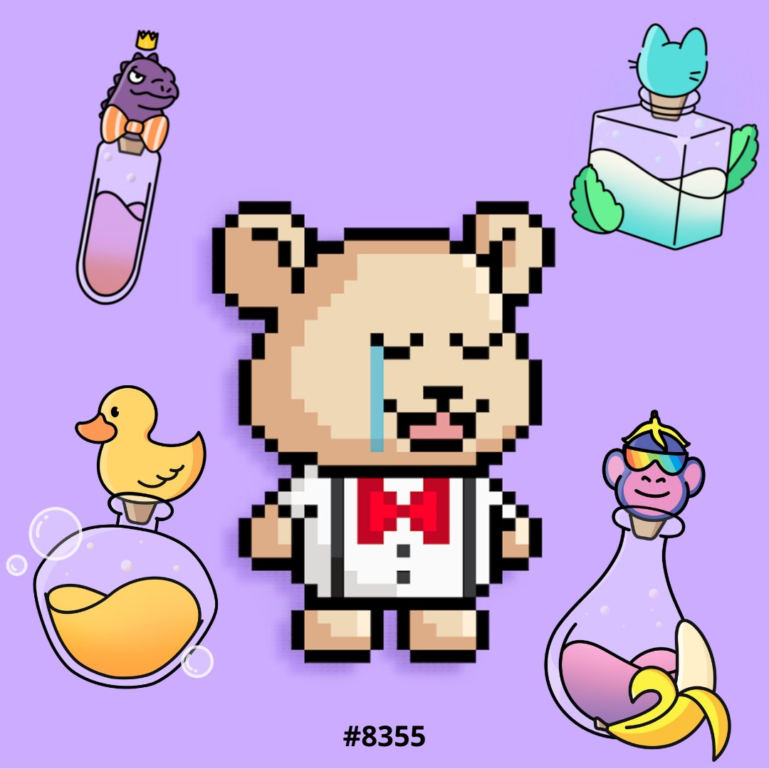 sinned_m's tweet photo. In celebration of @thelittlesnft creating a 1/1 based on 2 of my favorite NFT's, I decided to do a ⏳48hour  #giveaway: 

WIN littles (#8355) + a 1-Up potion for either: @coolcatsnft @KaijuKingz @CyberKongz or @RealSupDucks 

✅Like
✅Retweet 
✅Follow @thelittlesnft + @sinned_m https://t.co/4QLf085im6