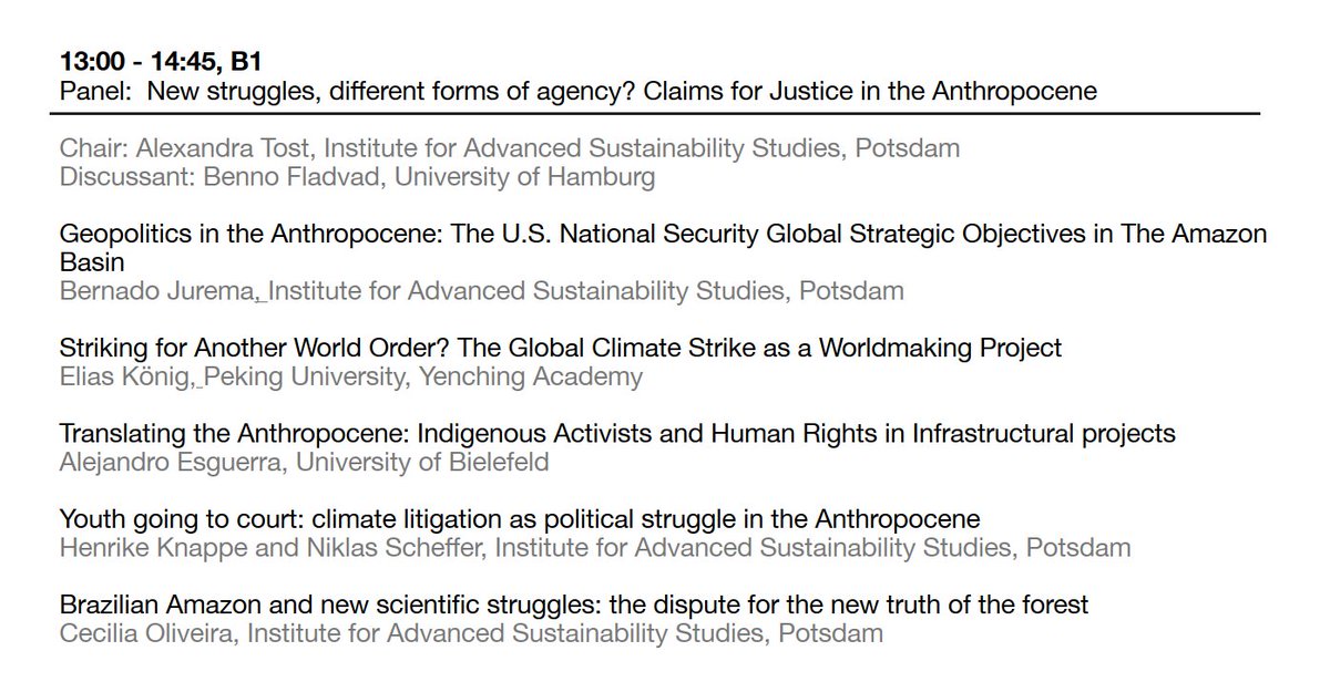 RIFS focal topic: Justice in Sustainability tweet media