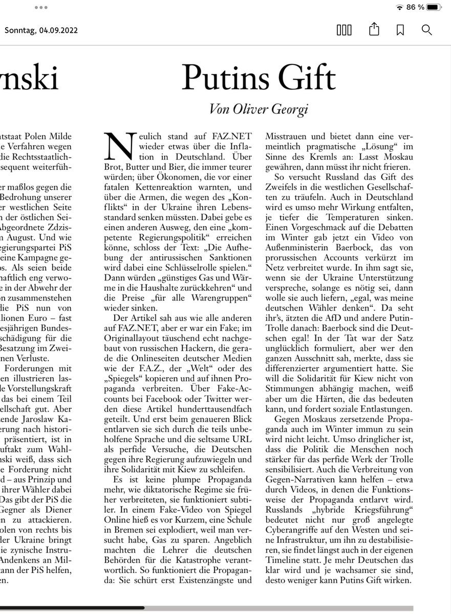 KerstenLahl's tweet photo. Das muss man unbedingt wissen, wenn man sich auf Twitter bewegt. Hybride Kriegsführung. Aber durchschaubar, mit ein bisschen Grips. (Quelle: FAZ von heute) https://t.co/ePKFenehim