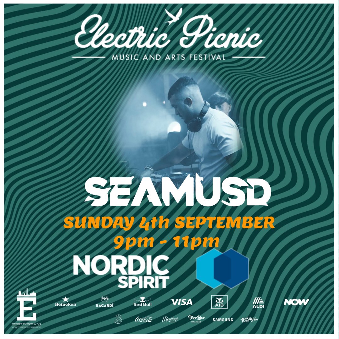 Big day today! @nordicspirit_ie stage 9pm don’t be late 😅👀