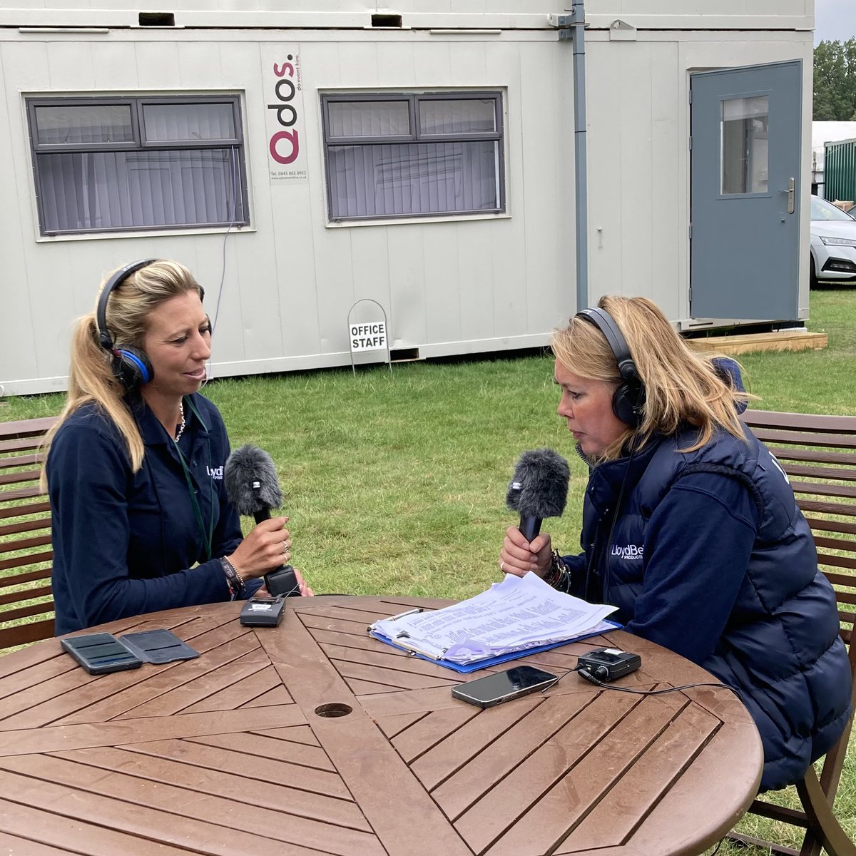 We are LIVE on the final day of @LRBHT_Official - it’s Showjumping day! 
 #LRBHT22 #BHTRadio📻

Make sure to pick up your ear pieces onsite, tune in to 87.7FM or listen online for free here:
burghley-horse.co.uk/bht-radio