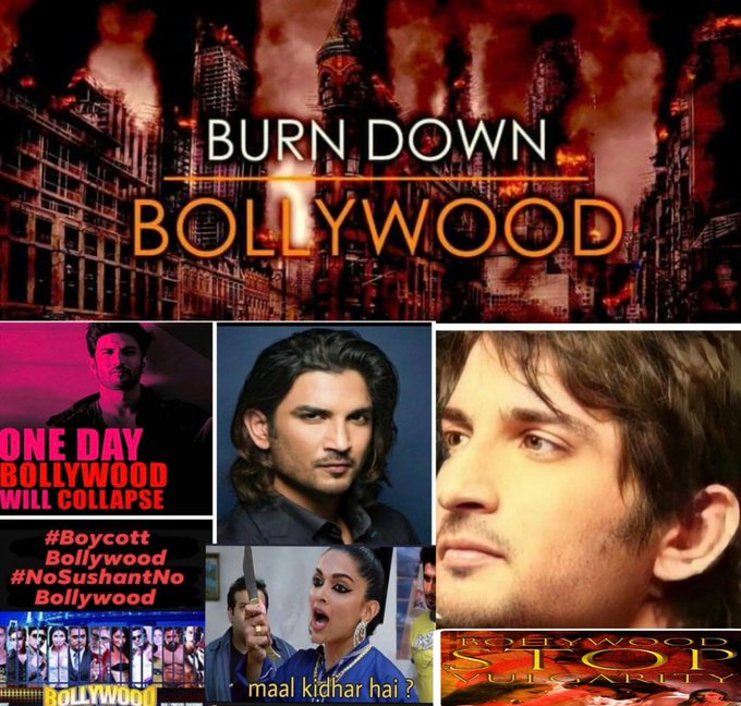 Ali@ - Don't watch me 
Ali@ mother - I will be much happier in Pakistan
M@hesh bh@tt - Try  declare 26/11 as saffron terrorism
Kar@n jokar - dont come to watch I'm nt forcing u
R@nbir kapoor - I love beef

Still u wanna watch ❓ 
Massive Coverup InSSRCase
#BoycottBramhastra