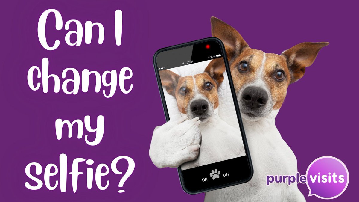 You sure can! 🤳 However, it does mean you will need to re upload your documents and go through verification again. Doing this means any booked or requested calls will be automatically cancelled. #purplevisits #purplevisitsselfie #FAQ
