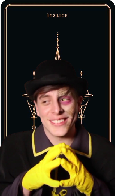 Stray_Puppet's tweet image. Justice (Reversed) - Dishonesty, Unfairness.

{It's 11:30pm. I blame my brain for this edit. 🐍}