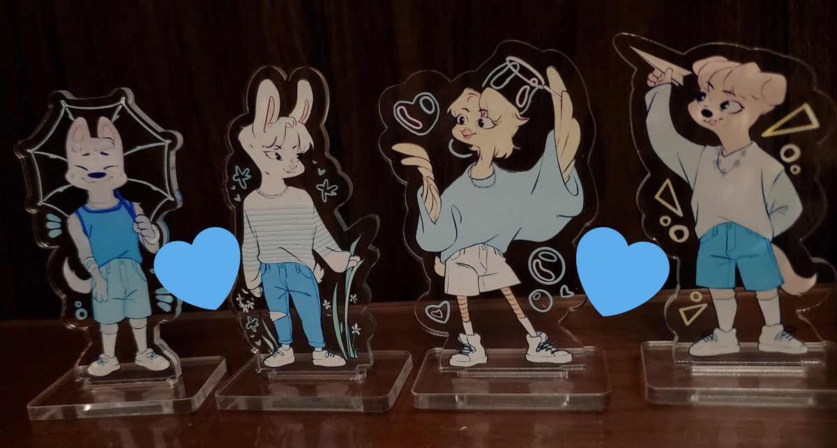 WAKE UP BECAUSE <a href="/inoku_hoshigaki/">prince инøк.</a> 'S STANDEES CAME IN TODAY!!! 🎉💙💙💙 OMG IM SO IN LOVE WITH THEM 😭 THEY'RE PERFECT