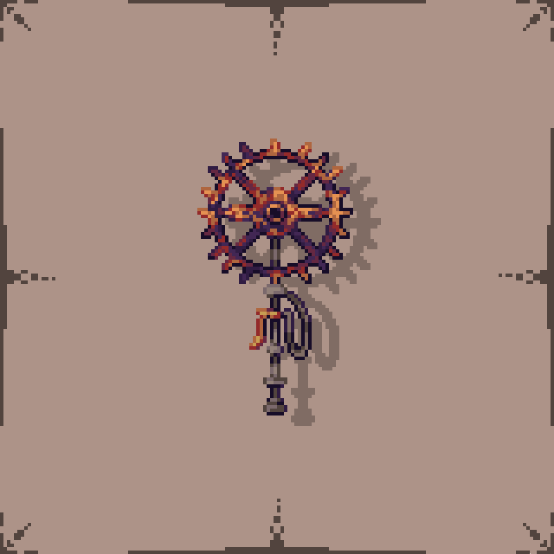 CobGoblin's tweet photo. Machinery routinely betrays those who work with it; crushing, tearing, slicing, breaking. So naturally, it makes for decent weapons.

Swordtember Day 3 - Gears

#pixelart #swordtember2022 https://t.co/IFpsXNDX0N