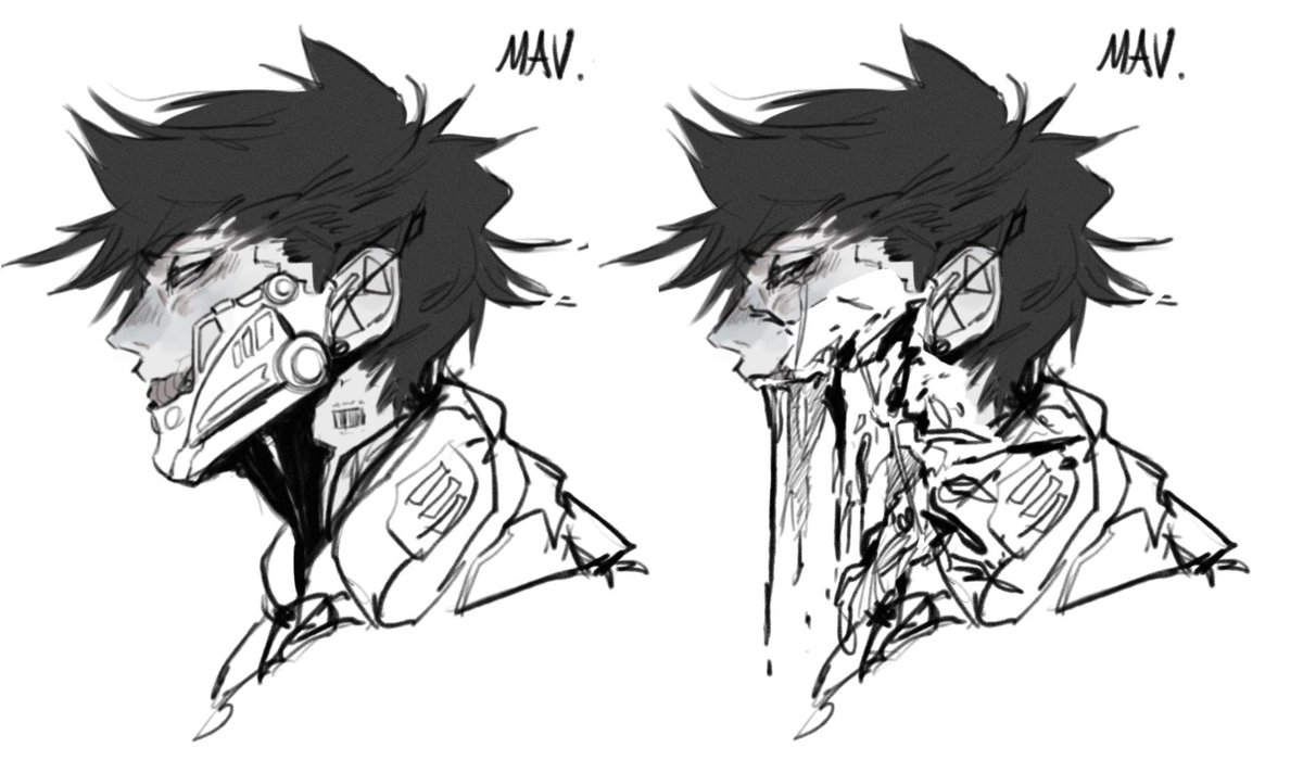 TVDefaults's tweet image. Concept art for Mav. A character in my upcoming comic Blue Atomic!