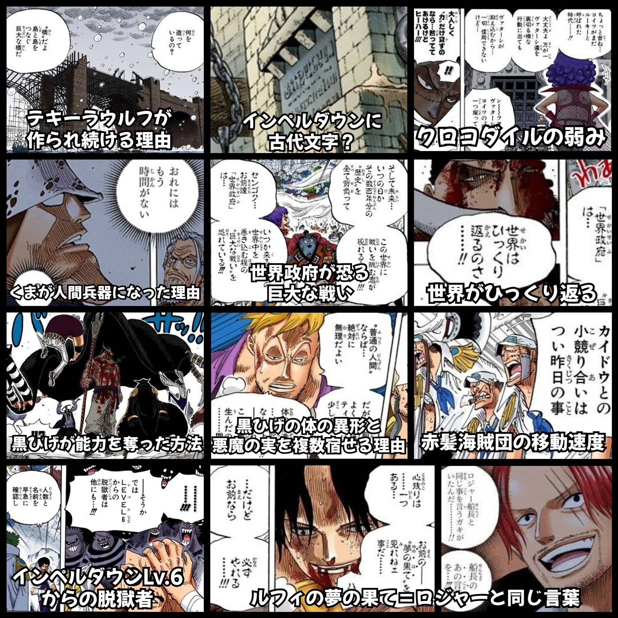 Log ワンピース考察 ワンピース 謎と伏線まとめ 頂上戦争編 T Co Redg48syuw Twitter