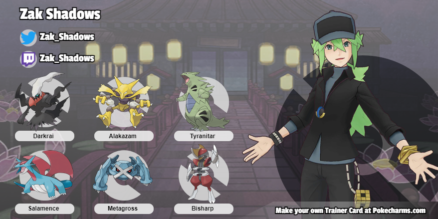 Zak_Shadows's tweet photo. "Care to fight?"

Thanks for the tag rain. These are among my favorite pokemon, of course its only fitting that Darkrai would become my partner.

@MiyamoTooru @CorvusKuro @DaBDslayer @Areidonyx What are your teams? https://t.co/CwOwv21lTU